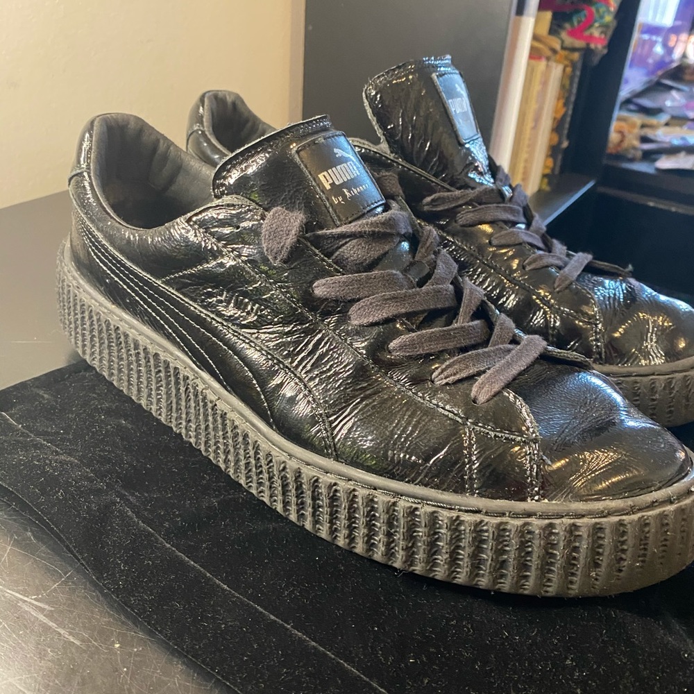 Mens Puma Rihanna Fenty Creeper 13 Cracked Leather